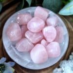 Rose Quartz Crystal Tumblestone