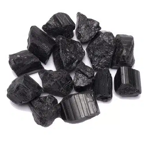 Black Tourmaline Rough Healing Crystal