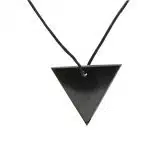 Shungite Pendant - Triangle