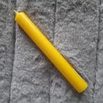 Yellow 20cm Spell Candle