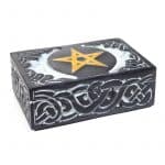 Soapstone Pentagram Tarot Box
