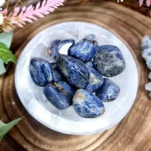 Sodalite Crystal Tumblestone