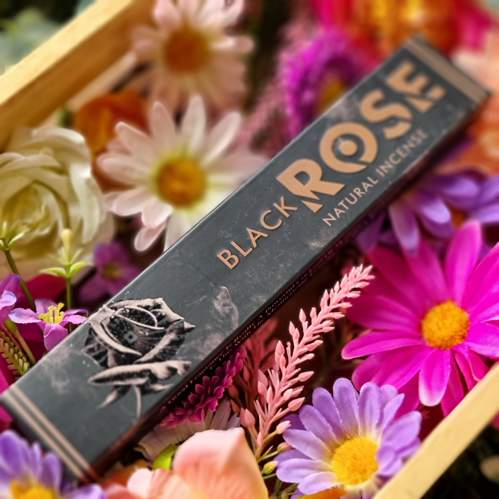 New Moon Incense - Black Rose