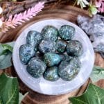 African Turquoise Crystal Tumblestone