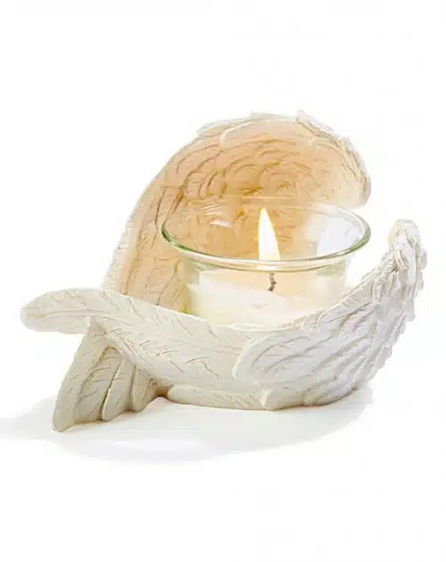 Angel Wings Votive Holder