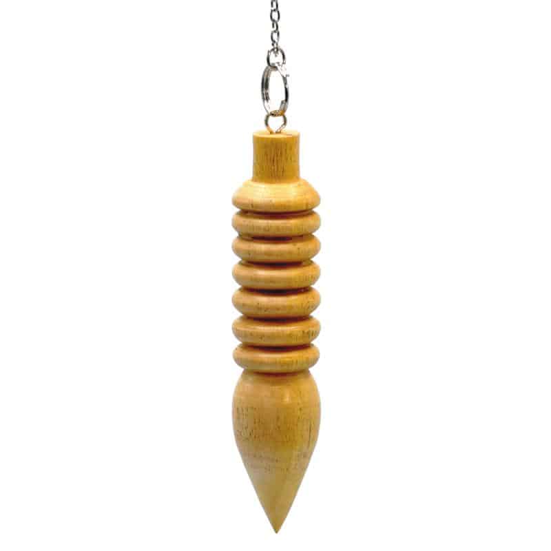 Wooden Pendulum Purple Lotus