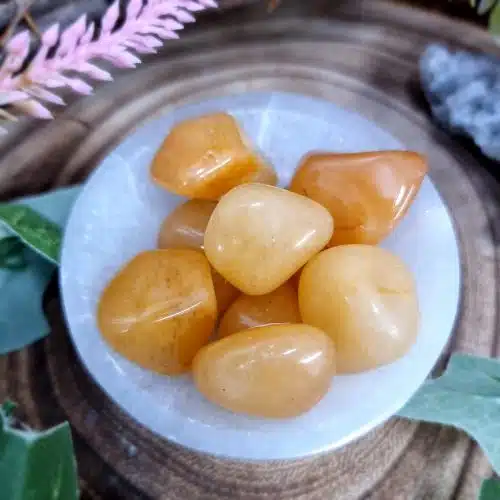 Yellow Aventurine Crystal Tumblestone