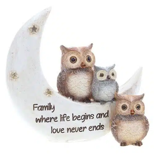 Night Owls Family Plaque