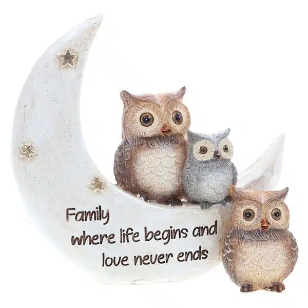 Night Owls Family Plaque Night Owls Family Plaque