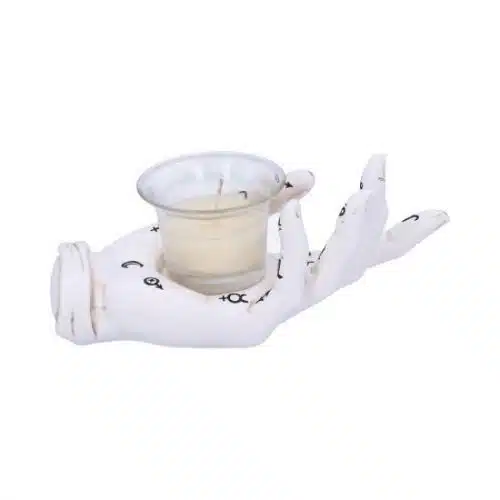 White Palmist's Prediction Candle Holder