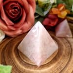 Rose Quartz Pyramid - Large