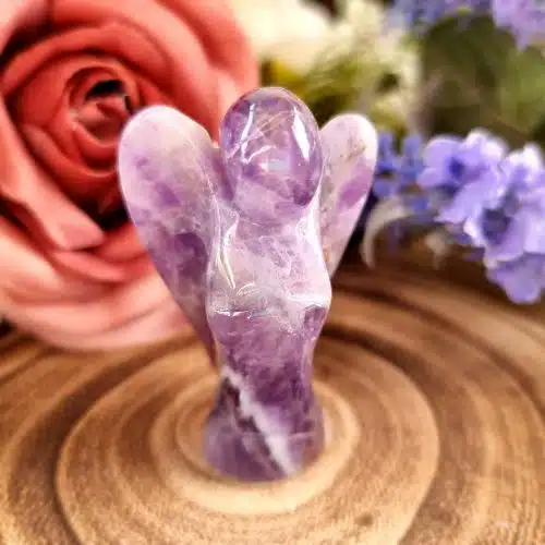 Large Amethyst Crystal Angel