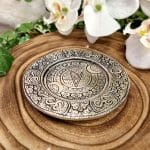 Metal Triple Moon Incense Disk