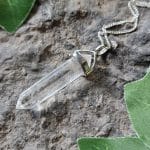 Silver Point Pendant - Quartz
