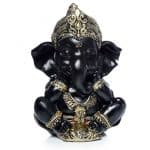 Black & Gold Ganesh Figurine