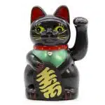 Black Lucky Money Cat