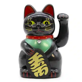 Black Lucky Money Cat