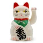 White Lucky Money Cat
