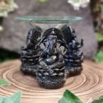Black Ganesh Oil Burner
