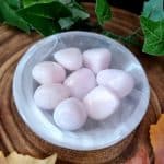 Pink Aragonite Crystal Tumblestone