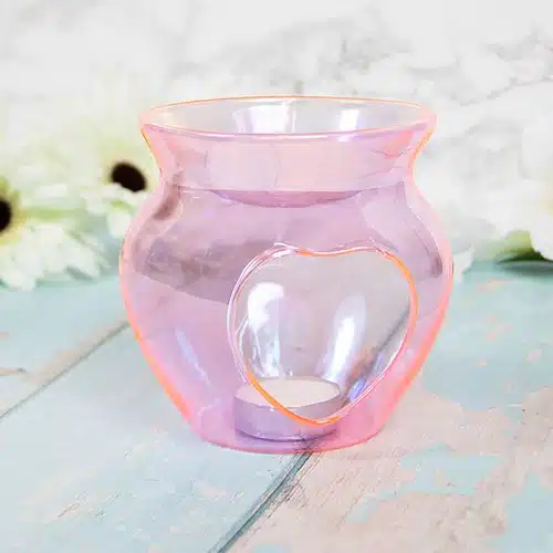 Pink Heart Oil Burner