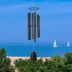 Black Bells of Paradise Windchime