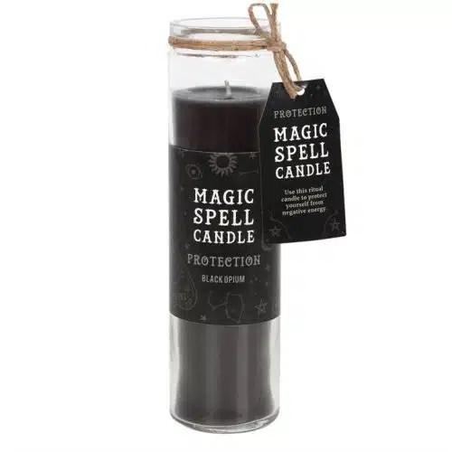 Large Protection Spell Candle