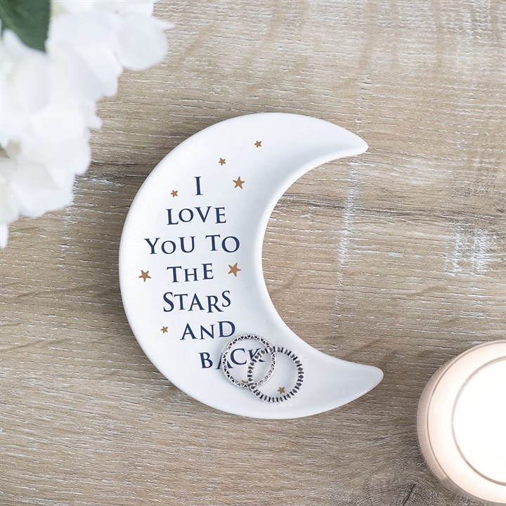 I Love you to the Stars & Back Trinket Dish – Purple Lotus