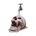 Tapped Skull Ornament