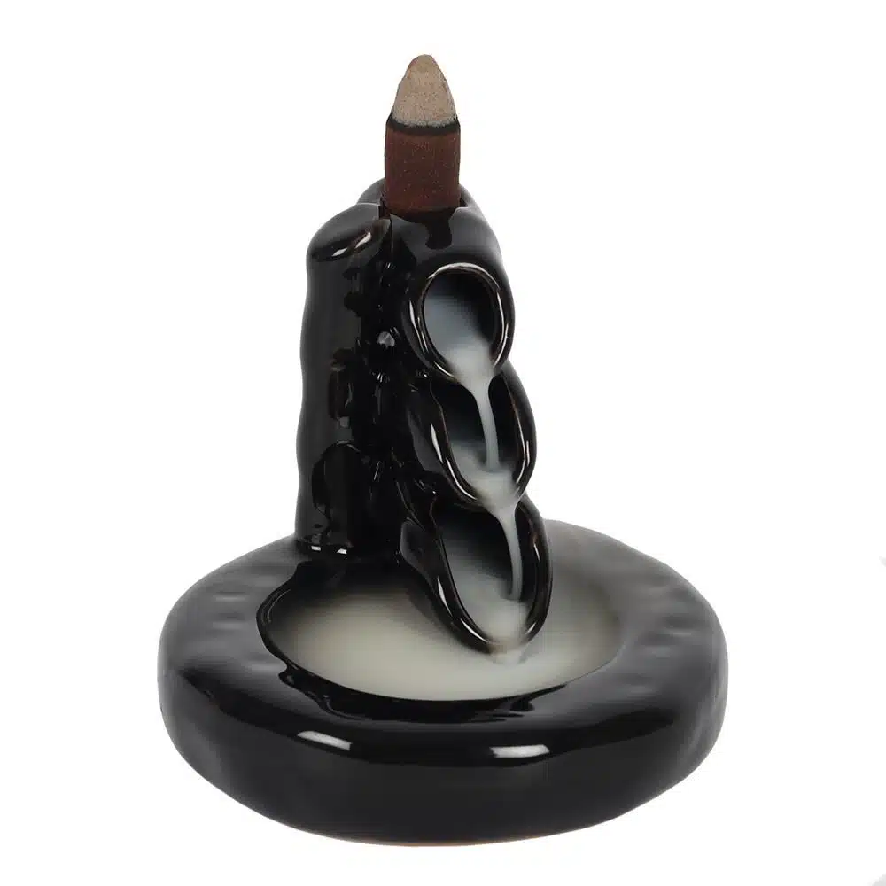 Bamboo Waterfall Backflow Incense Holder