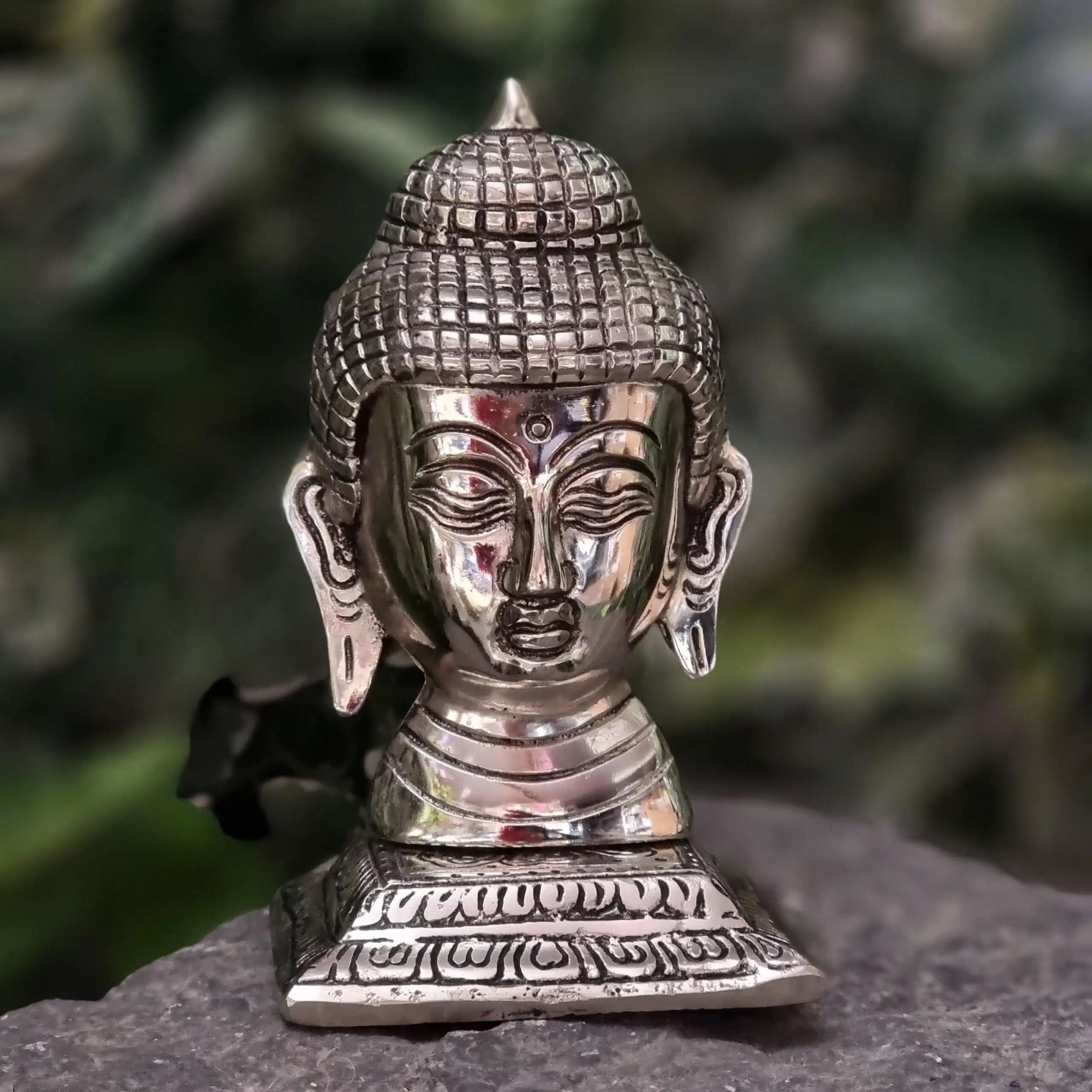 Buddha Head Incense Holder