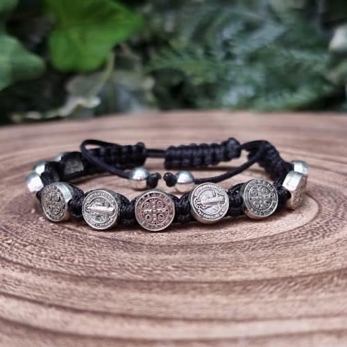 St. Benedict Adjustable Protection Bracelet