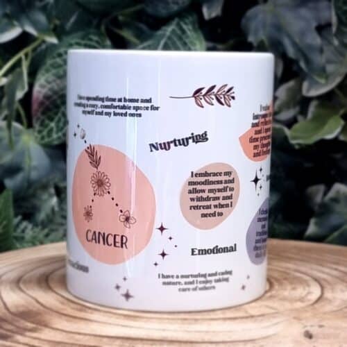 Cancer Zodiac Affirmations Mug