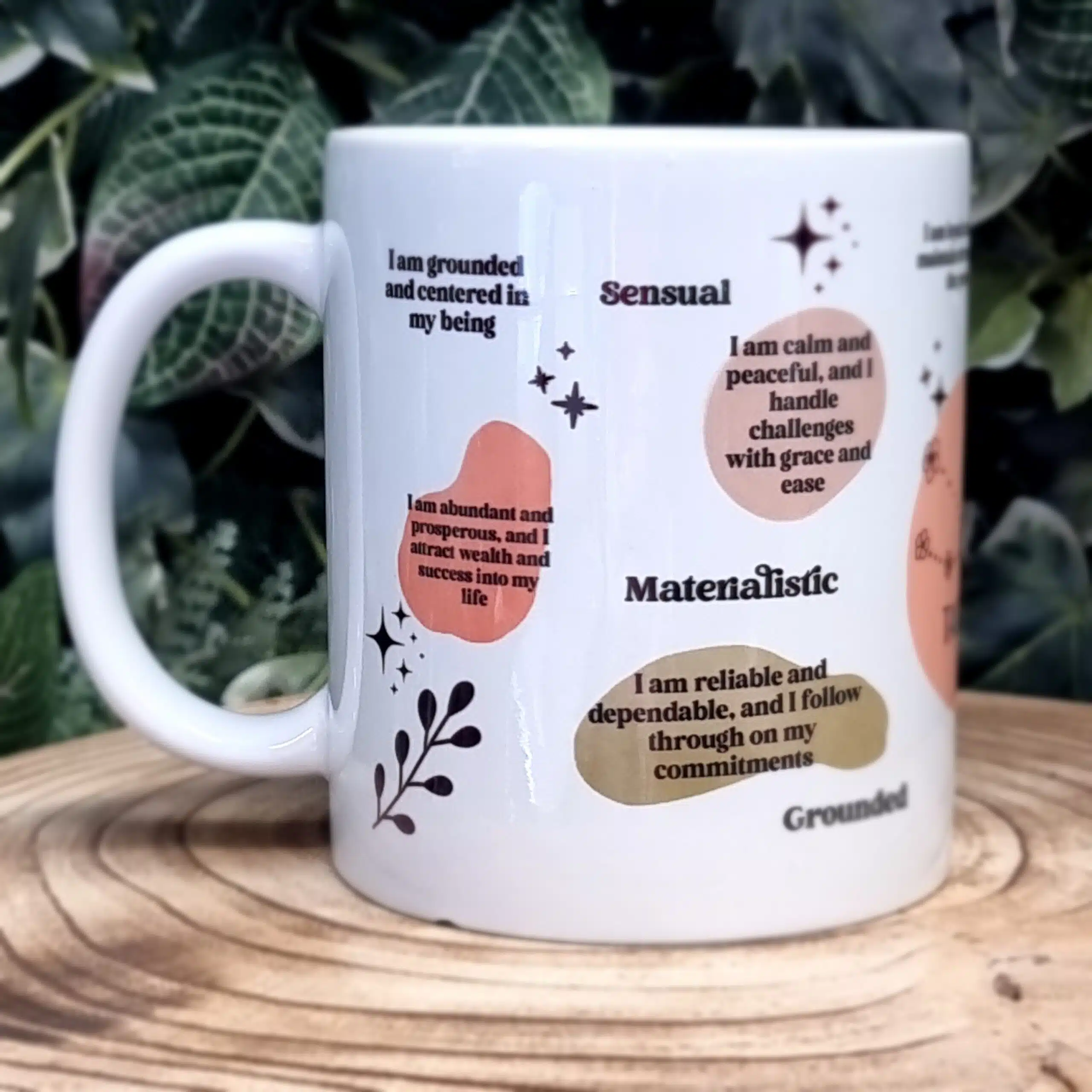 Taurus Zodiac Affirmations Mug