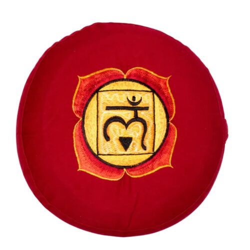 Meditation Cushion Root Chakra Purple Lotus
