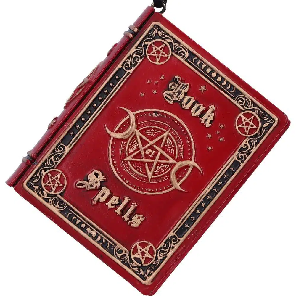 Book of Spells Hanging Ornament