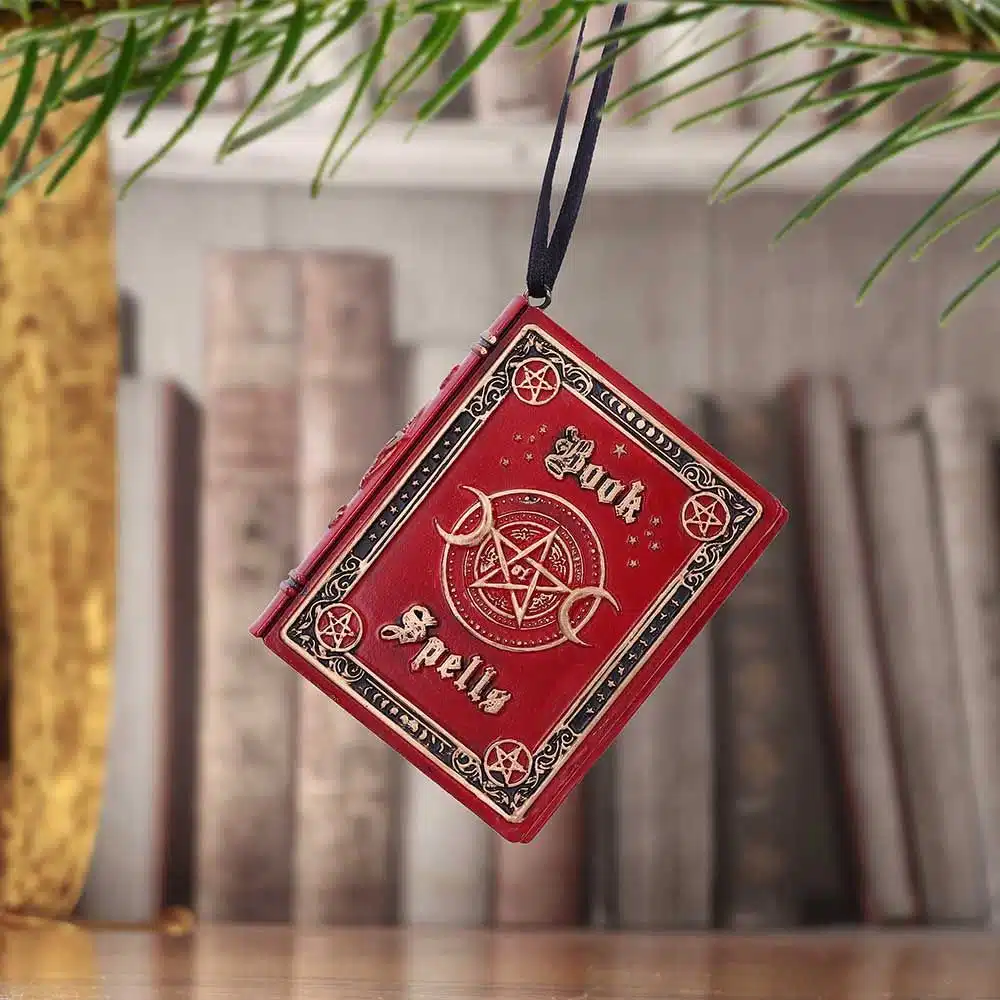 Book of Spells Hanging Ornament Book of Spells Hanging Ornament
