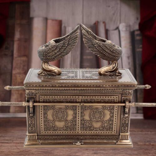 Ark of the Covenant Bronze Figurine