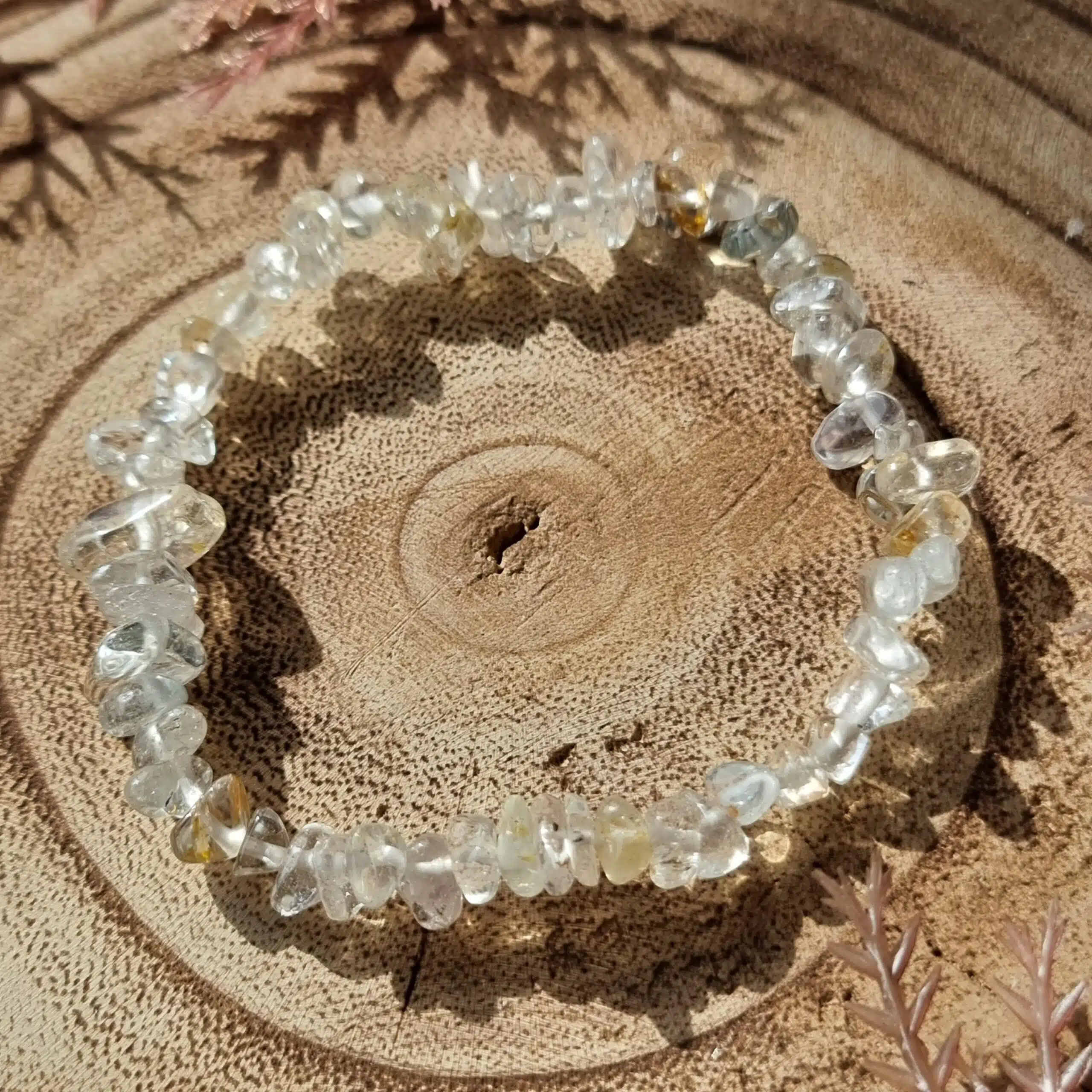 Blue Topaz Chip Bracelet