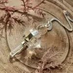 Double Terminated Quartz Pendulum