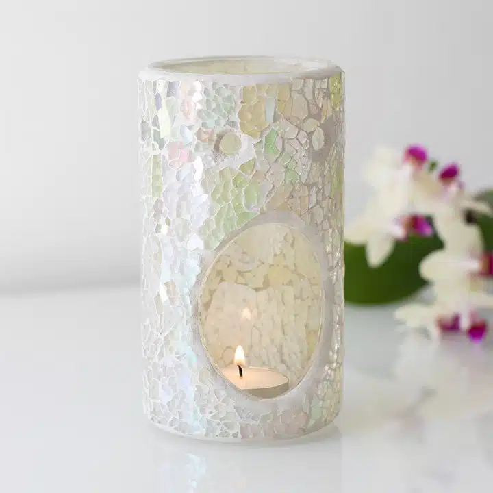 Iridescent Pillar Oil Burner