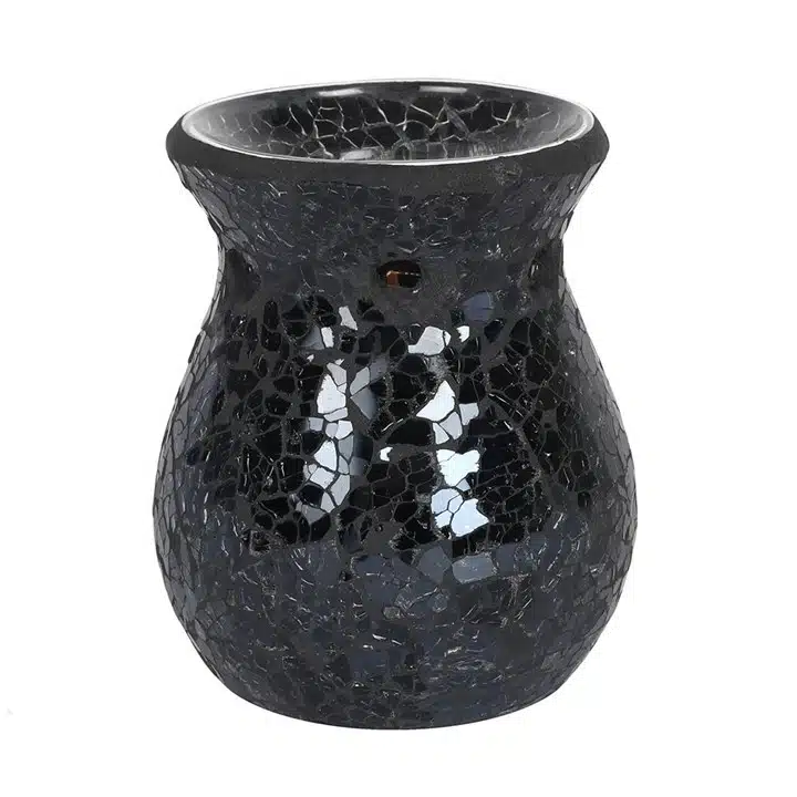 Black Iridescent Oil Burner