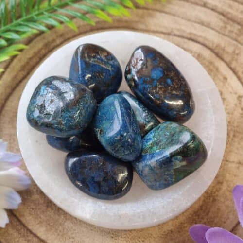 Shattuckite Crystal Tumblestone