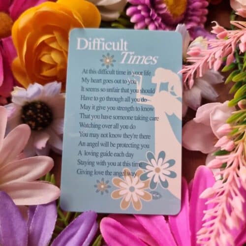 Wallet Card - Difficult Times