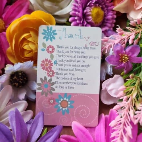 Wallet Card - Thank You