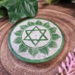 Heart Chakra Soapstone Incense Holder