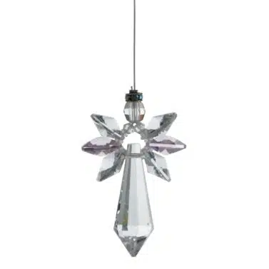 Large October Guardian Angel Birthstone Hanger