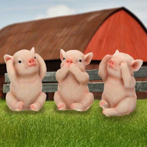 Three Wise Pigs