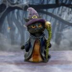 Whiskered Wizard - Cat Figurine