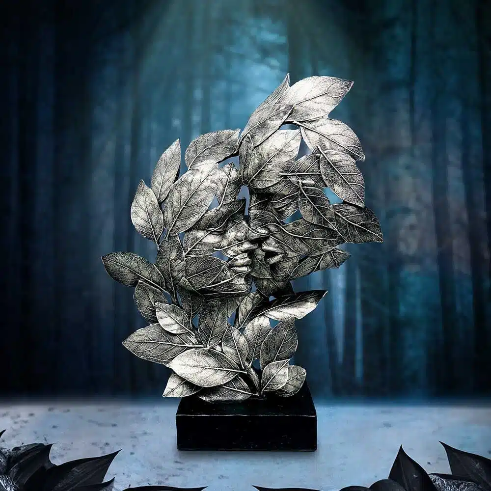 Natural Emotion Kiss Figurine